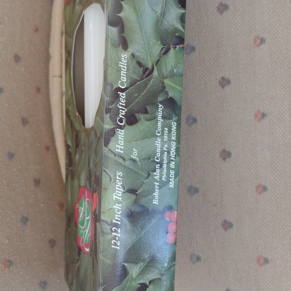 Robert Alan Candle Company 12" Taper Candles In Galcier - Picture 4 of 5